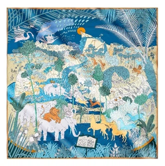 Print 100% Silk Scarf best
